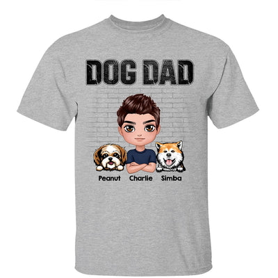 Doll Man Dog Dad Gift For Dog Lovers Personalized Shirt