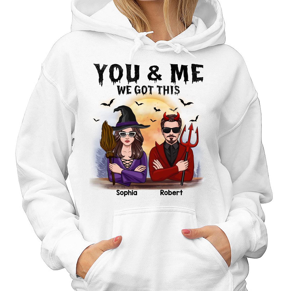Couple Together Since Halloween Personalized Matching Shirt