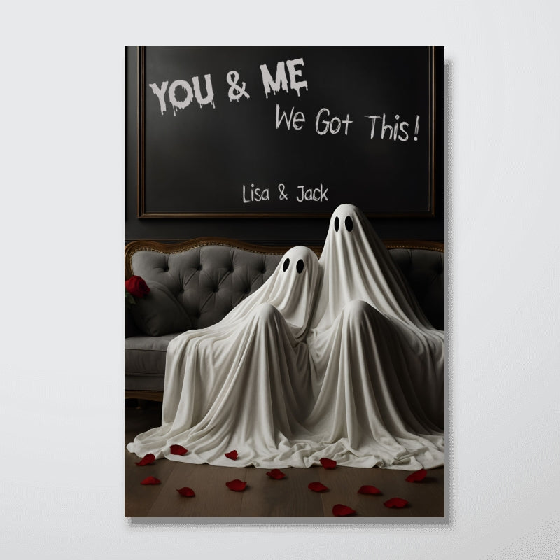 In This Life and the Next Couple Halloween Personalized Poster