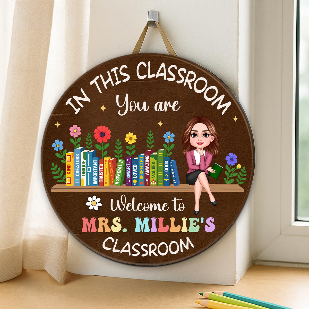 In This Classroom You Are Kind, Creators, Unique Personalized Door Sign, Classroom Decor, Teacher Appreciation Gift, Back To School Gift