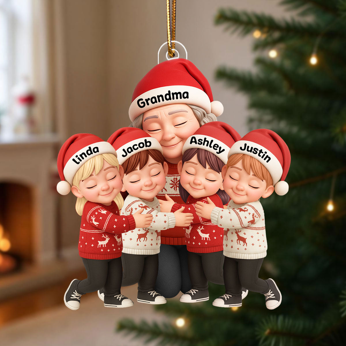Upsell Christmas I Love You To The Moon And Back Card - Cendo