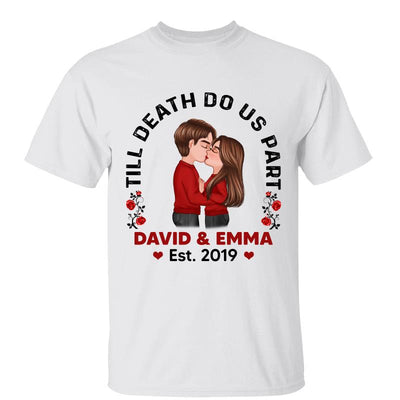 Doll Couple Kissing Together Since Personalized Shirt