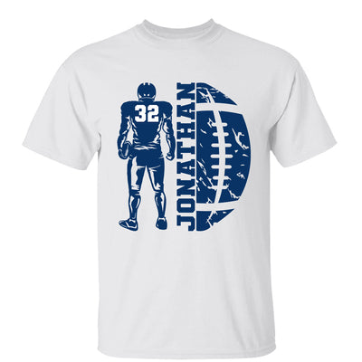 Football Player Name Family Matching Shirt Personalized Shirt