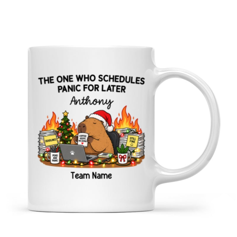 Funny Office Character Workplace Identity - Personalized Mug - Funny Gift For Coworkers, Colleagues, Secret Santa Gift
