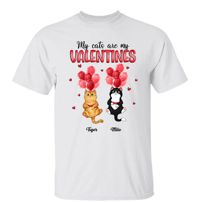 My Cat My  Fluffy Cat Balloon Personalized Shirt