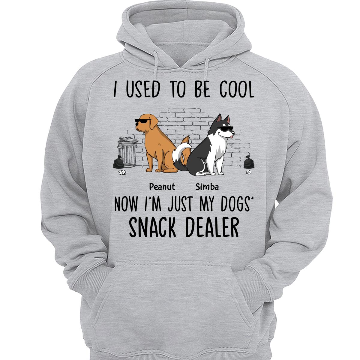 Dog Mom Dog Dad Snack Dealer Funny Dogs Cartoon Personalized Shirt