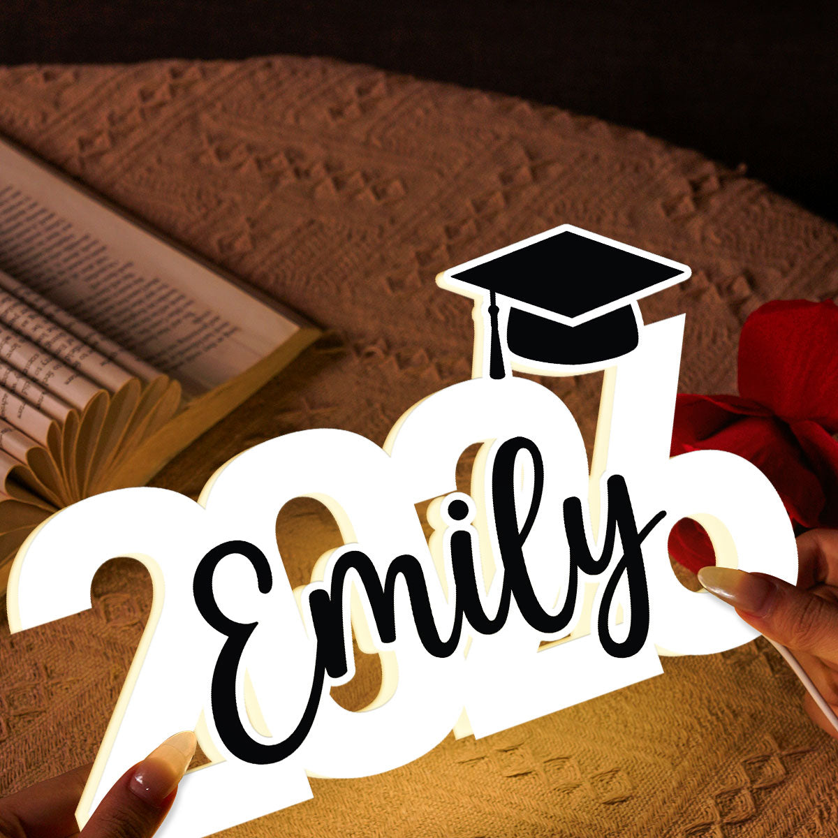 Class Of 2025 Graduation - Personalized Light Box - Graduation Gift, Graduation Keepsake, Decoration