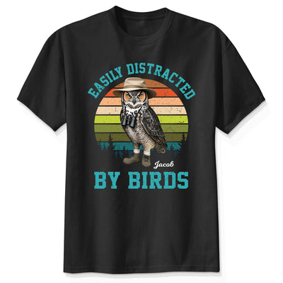 Bird Nerd Retro Funny Bird Watcher Shirt, Twitcher Shirt, Gift for Bird Lover Personalized Shirt
