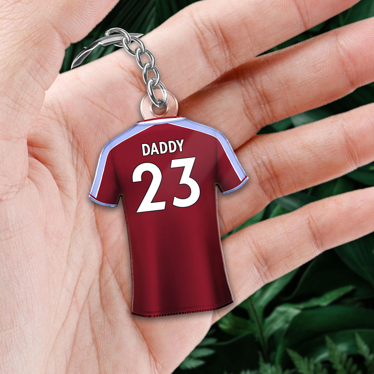 Soccer Shirt Any Name, Any Number, Any Team Personalized Acrylic Keychain