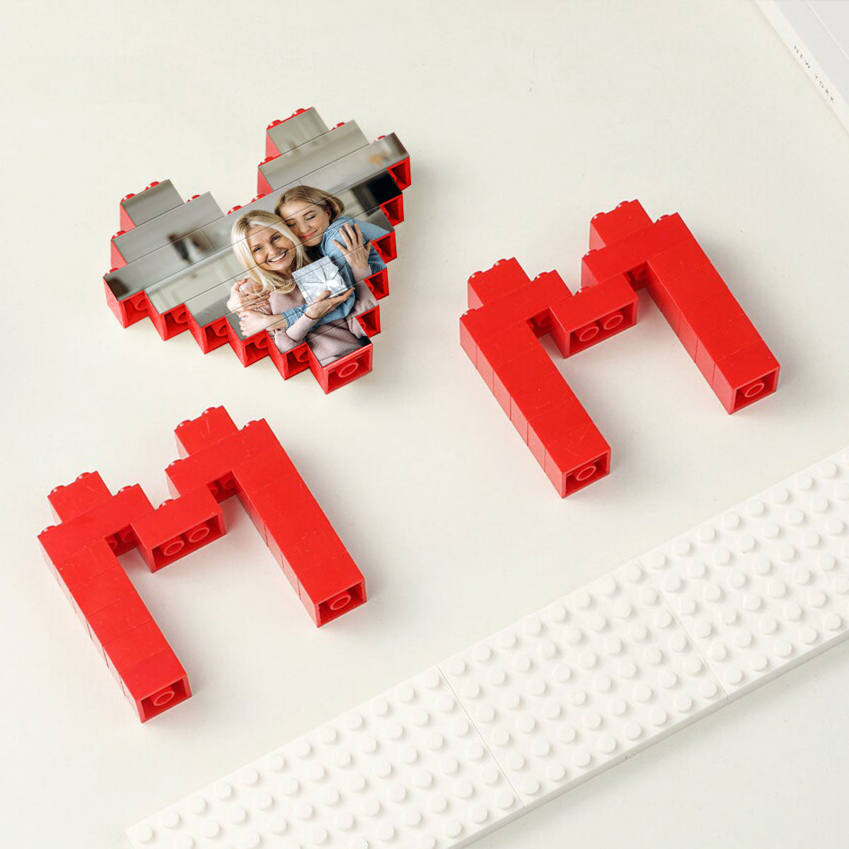 Personalized Building Blocks Puzzle, Custom Photo Puzzle, I Love You Block Puzzle, Birthday, Gifts for Her, Anniversary Gift, Gifts for Momm