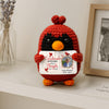 Always With You Custom Photo Handmade Cardinal - Personalized Crochet With Card - Sympathy Gift Memorial Keepsake