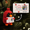 Always With You Custom Photo Handmade Cardinal - Personalized Crochet With Card - Sympathy Gift Memorial Keepsake