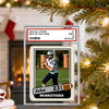 The MVP Sport Custom Photo Trading Card Style - Personalized Acrylic Ornament - Christmas Gift For Teenage, Kid
