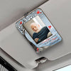 I Will Carry You With Me Until I See You Again, Personalized Picture Frame, Custom Photo Car Visor Clip