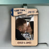 Couple Love, Personalized Picture Frame, Custom Photo Car Visor Clip