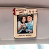 Couple Love, Personalized Picture Frame, Custom Photo Car Visor Clip