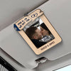 Couple Love, Personalized Picture Frame, Custom Photo Car Visor Clip