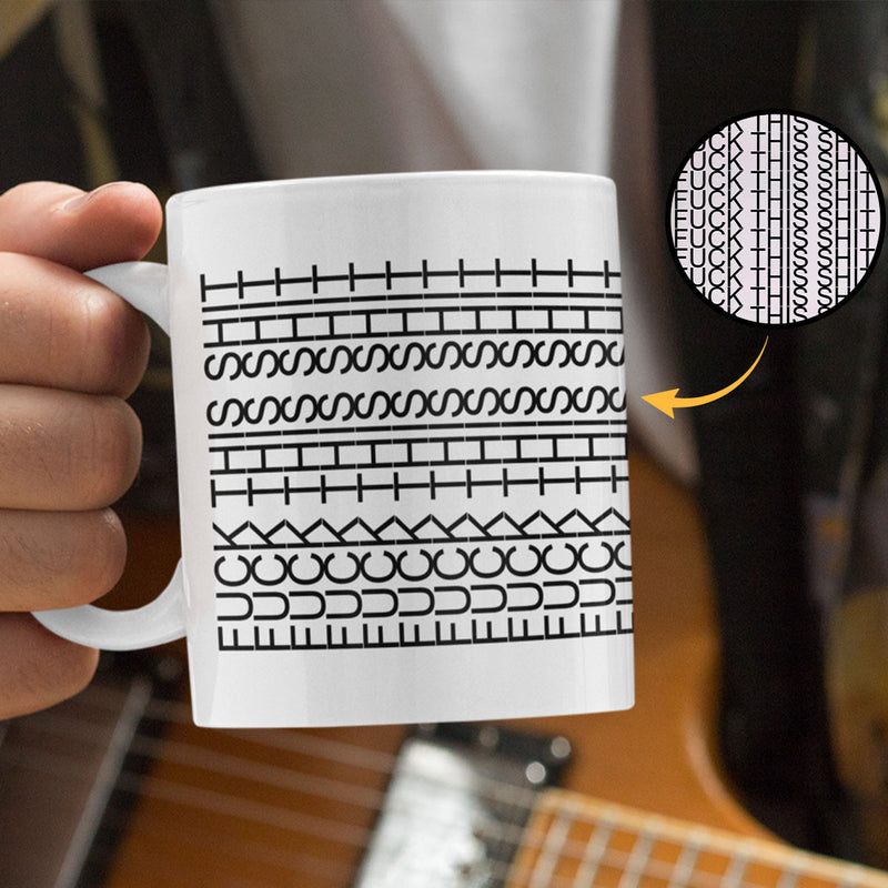 FK This Sht Funny Mug 11oz, Hidden Funny Message Mug, Father's Day Gift for Dad, Gift for Colleagues