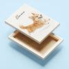 Custom Watercolor Portraits Using Pet Photo Personalized Canvas, Gift for Dogs Cats Lovers, Pet Lover Gift
