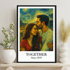 Couple You & Me We Got This Personalized Poster, Van Gogh Wall Art for Couples, Anniversary Gift for him, for her