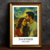 Couple You & Me We Got This Personalized Poster, Van Gogh Wall Art for Couples, Anniversary Gift for him, for her