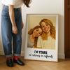 Custom Caricature Couple Portrait from Photo Personalized Poster, Funny Gift for Couples, Friends, Pets, Family