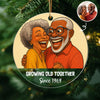 Caricature Couple Photo Personalized Acrylic Ornament, Funny Christmas Gift for him, Gift for her