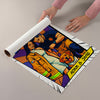 Hero Couple Comic Pop Art from Photo Personalized Poster, Gift for Occupation Firefighter, Nurse, Police Officer