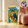 Hero Couple Comic Pop Art from Photo Personalized Poster, Gift for Occupation Firefighter, Nurse, Police Officer