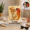 Custom Caricature Couple Portrait from Photo Personalized Acrylic Block Plaque, Funny Gift for Couples, Friends, Pets, Family