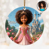 Little Princess Personalized Acrylic Ornament, Christmas Gift for Daughter, Granddaughter