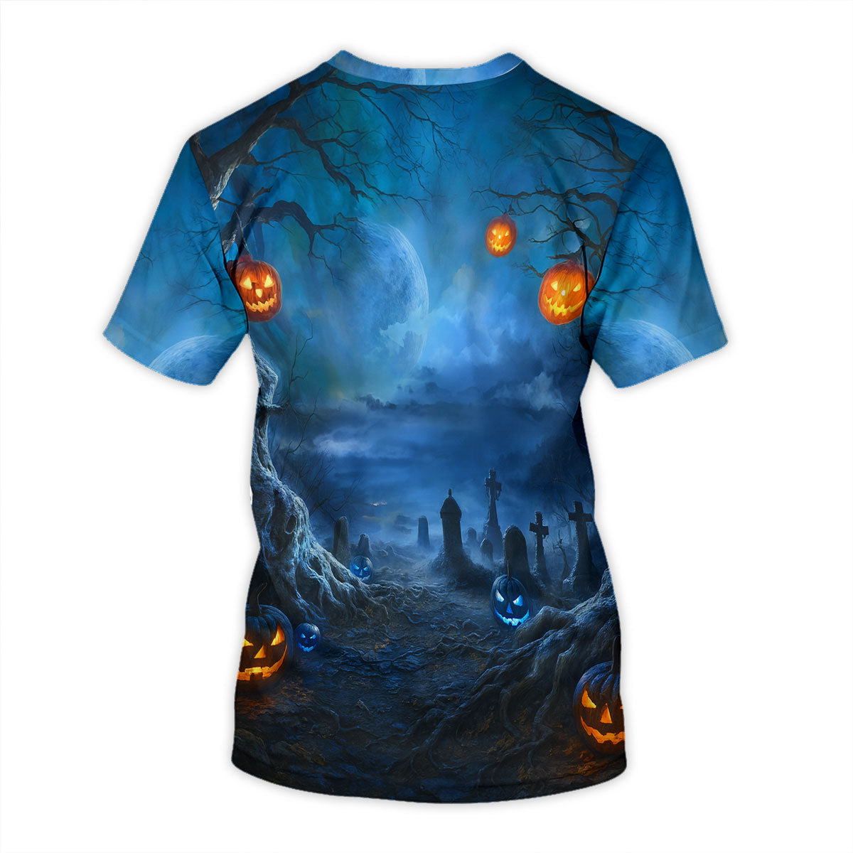 Pretty Grandma Witch & Kids In Halloween Night Personalized Shirt, Halloween Costume for Grandma