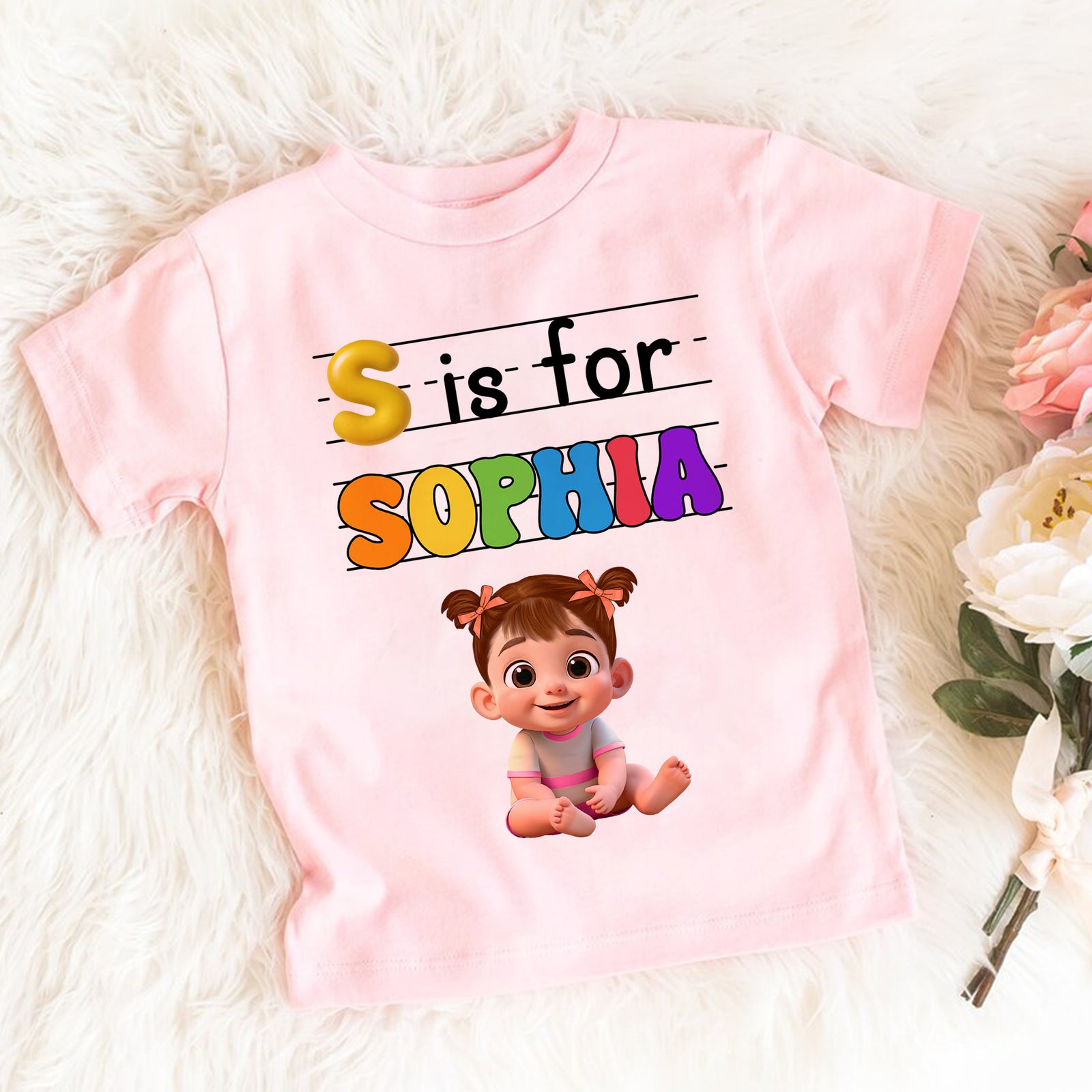 Custom Kids Name Back To School Personalized Shirt, Toddler First Day of School Tee Kindergarten Shirt With Name, First Day School Outfit