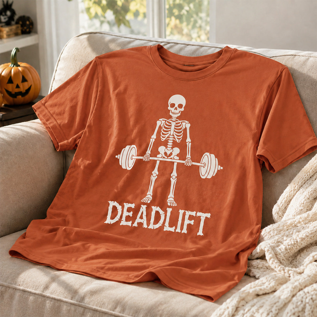 Trendy Funny Skeleton Shirt - Halloween Costume