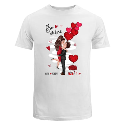 Be Mine Doll Couple Kissing Personalized Shirt