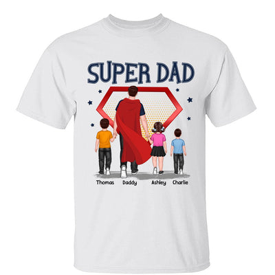Best Dad Ever Super Dad Personalized Shirt