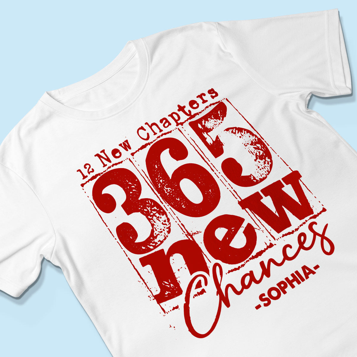 12 New Chapters, 365 New Chances Trendy Retro Shirt, New Year Gift For Yourself