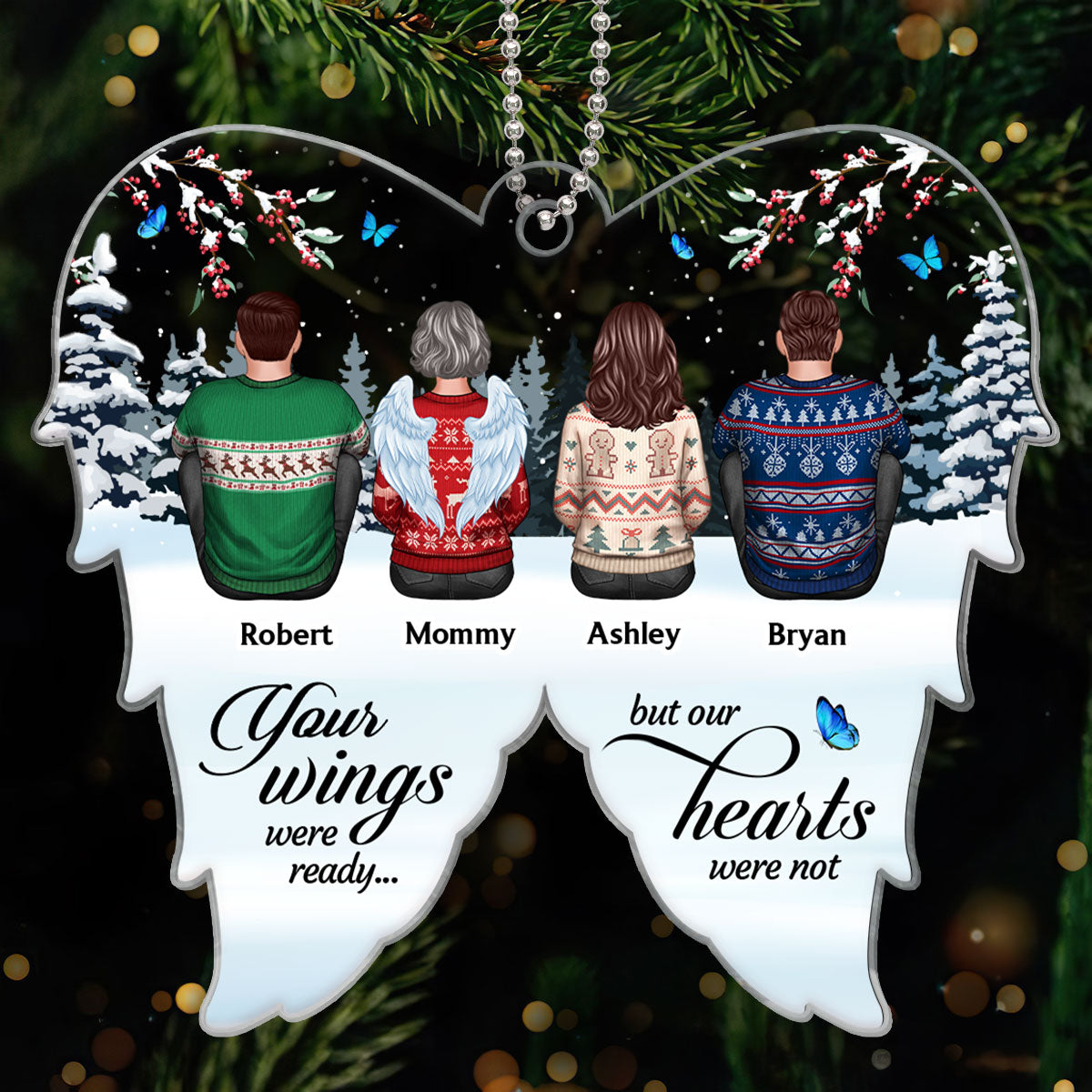 Christmas Custom Shape Ornaments