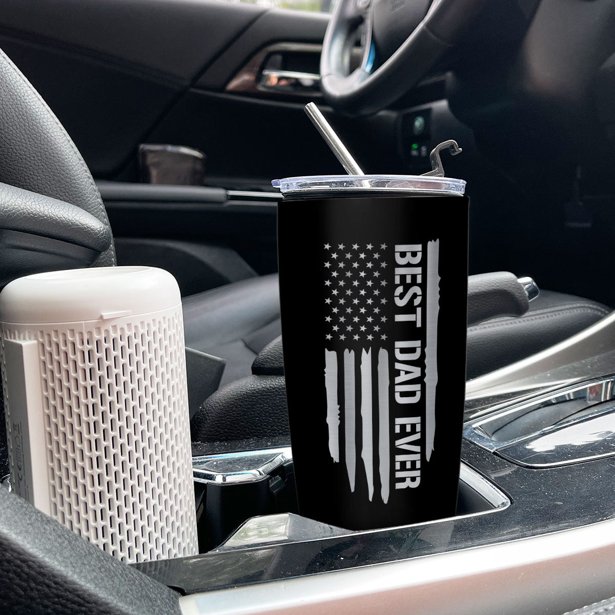 Best Dad Grandpa Ever Fist Bump Personalized Tumbler| Coolest Father's Day Gift For Dad, Grandpa