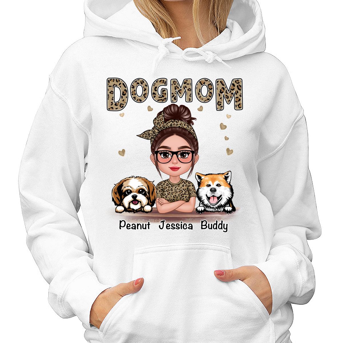 Leopard Shirt Pretty Doll Dog Mom Personalized Shirt