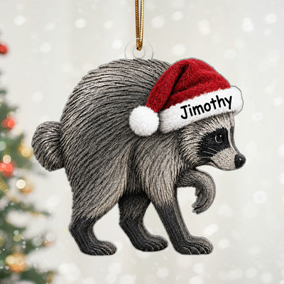Trending Viral Jimothy Raccoon Acrylic Ornament - Trending 2026 Keep Sake