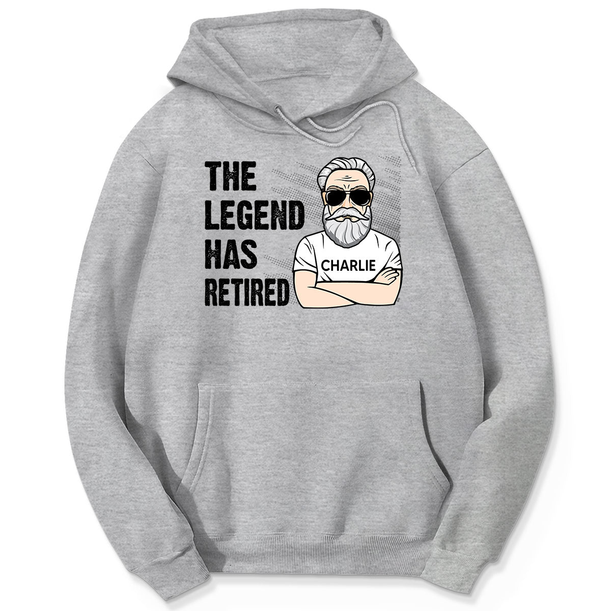 The Legend Has Retired Happy Retirement Gift Personalized Shirt