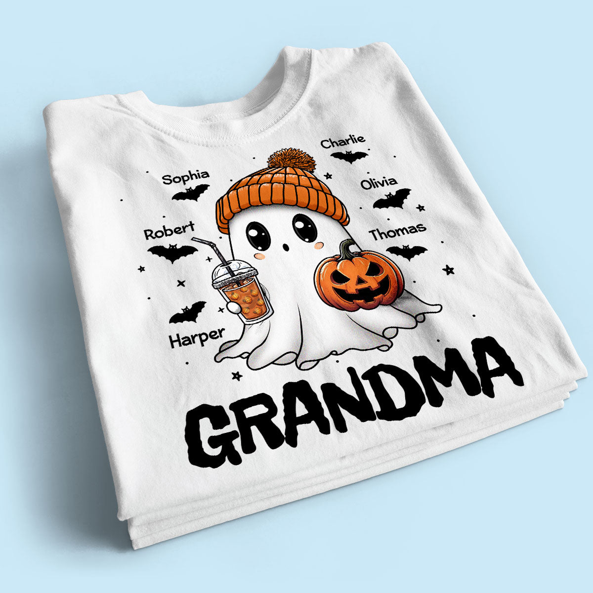 Fall Season Halloween Boo Personalized Shirt, The Best Gift For Halloween, Fall Season