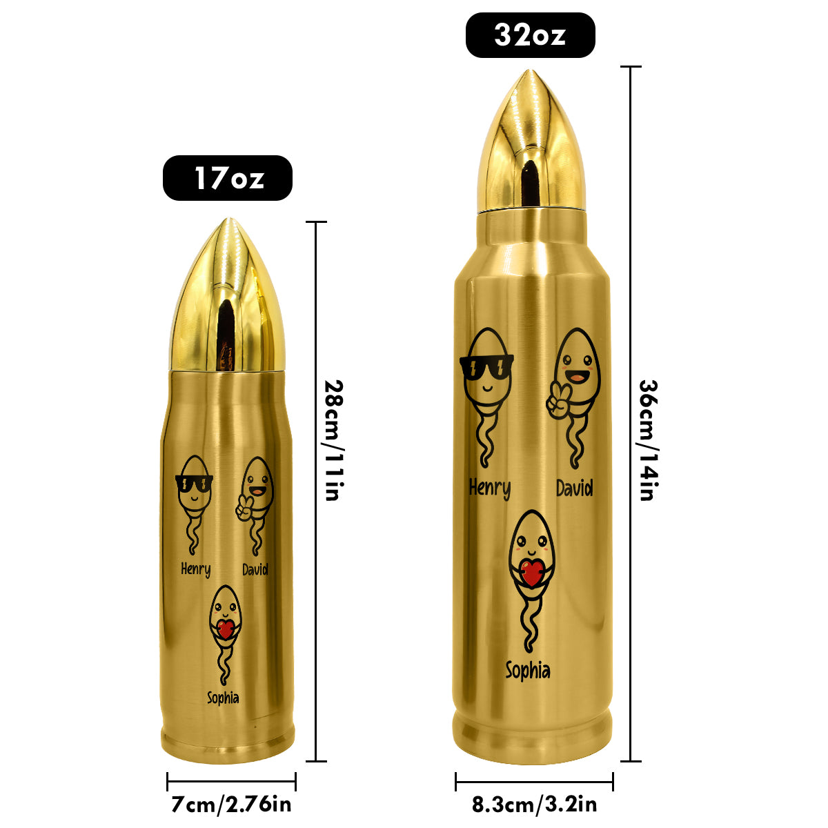 We Were Chillin‘ In Your Balls Funny Gift For Husband Dad Personalized Bullet Tumbler
