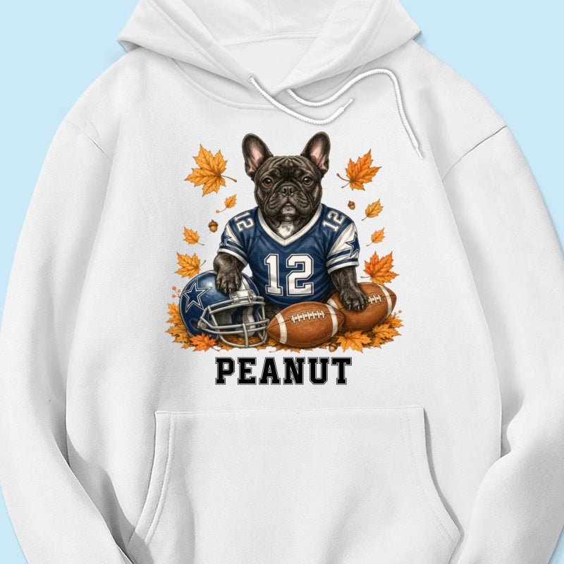 Trending Football Dog Cat Upload Photo - Personalized Shirt - Fall Season Gift For Man, Woman