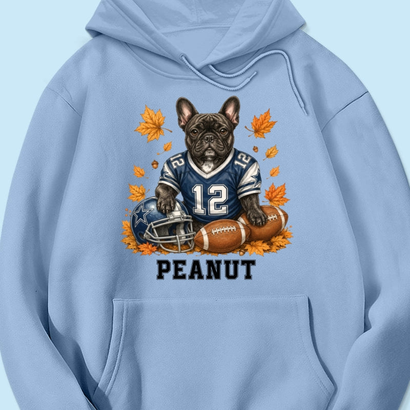 Trending Football Dog Cat Upload Photo - Personalized Shirt - Fall Season Gift For Man, Woman
