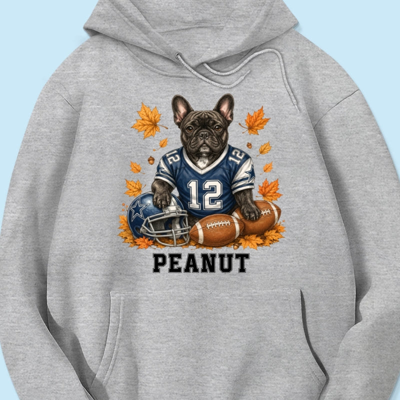 Trending Football Dog Cat Upload Photo - Personalized Shirt - Fall Season Gift For Man, Woman