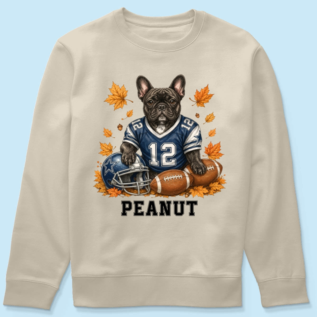 Trending Football Dog Cat Upload Photo - Personalized Shirt - Fall Season Gift For Man, Woman