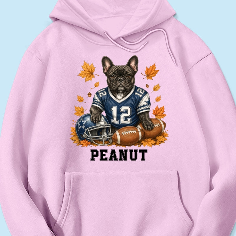 Trending Football Dog Cat Upload Photo - Personalized Shirt - Fall Season Gift For Man, Woman