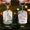 Blossom Tree Cardinal Photo Inserted Family Memorial Remembrance Keepsake Sympathy Gift Personalized Acrylic Keychain